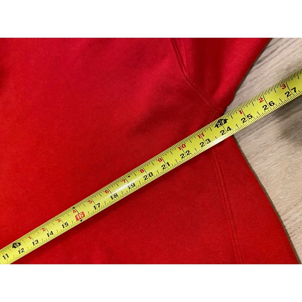 Beyond Yoga Luxefleece Oversized Sweatshirt‎ Womens XS Red Loungewear Travel